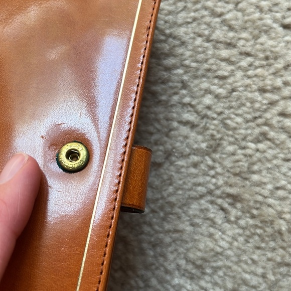 NWOT Vintage Genuine Calf Leather Wallet with Snap Closure and Change Purse - Picture 12 of 14